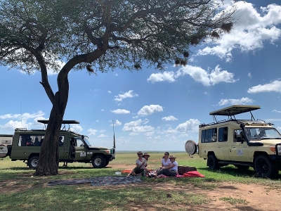 Kenia, ruta Tsavo