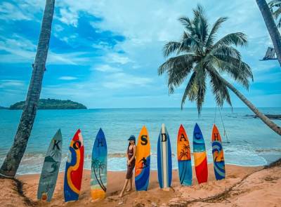 Camboya con isla de Koh Sdach