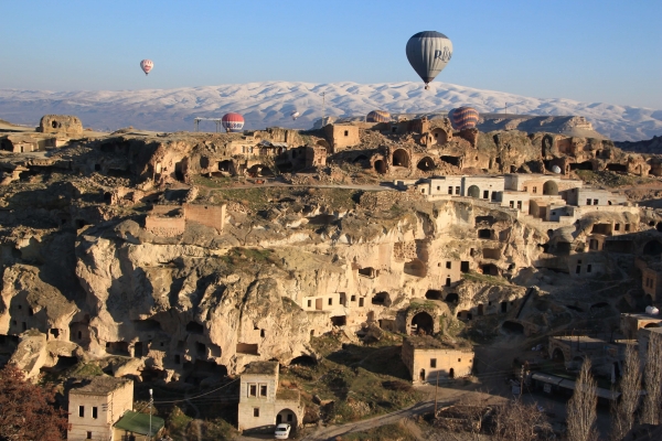 El sueño de Gaudí, senderismo en Capadocia